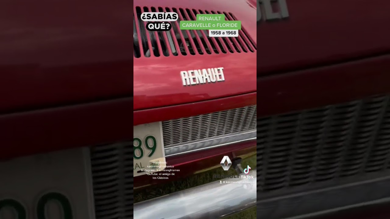 Renault caravelle o Renault floride #renault #autosantiguos #cars #classiccars #automotive #showcar