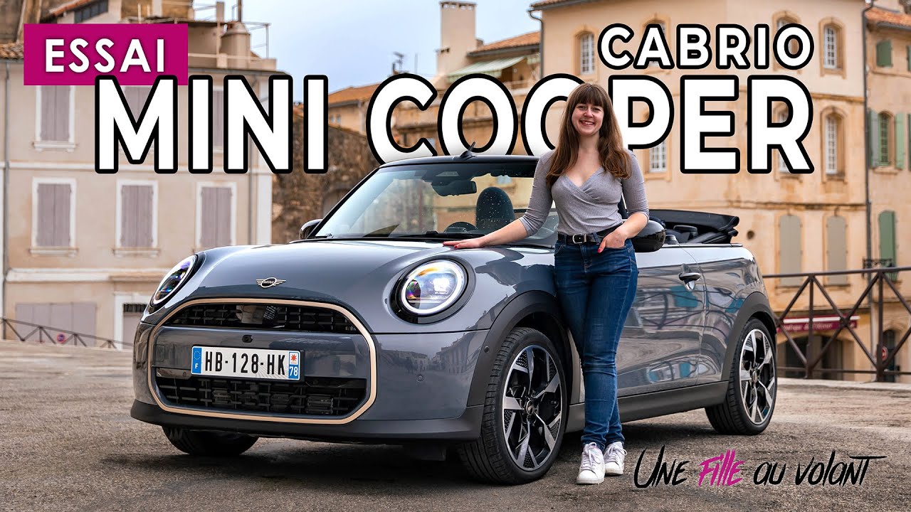 Essai Mini Cooper Cabrio : la voiture qui donne le sourire !