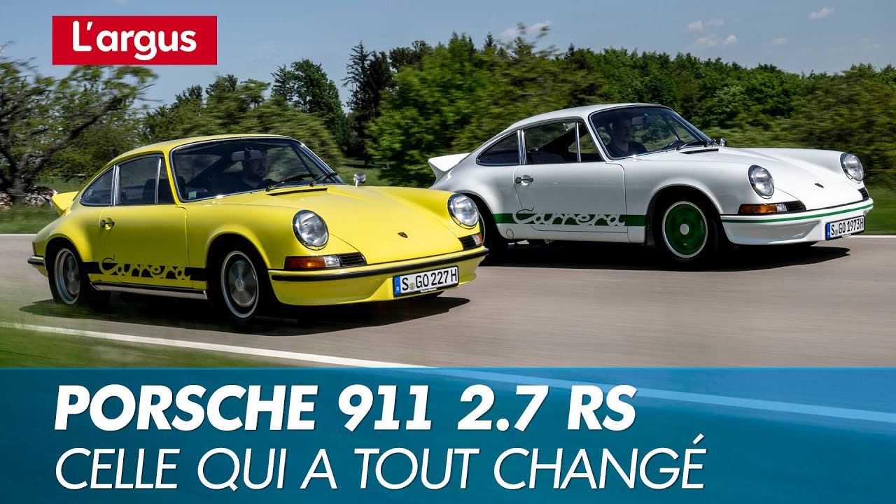 Essai Porsche 911 2.7 RS (1972)