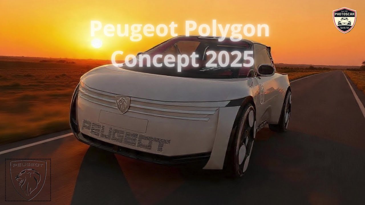 PEUGEOT POLYGON CONCEPT 2025 : La Future e-208 est là ? 🤯 Volant HYPERSQUARE !