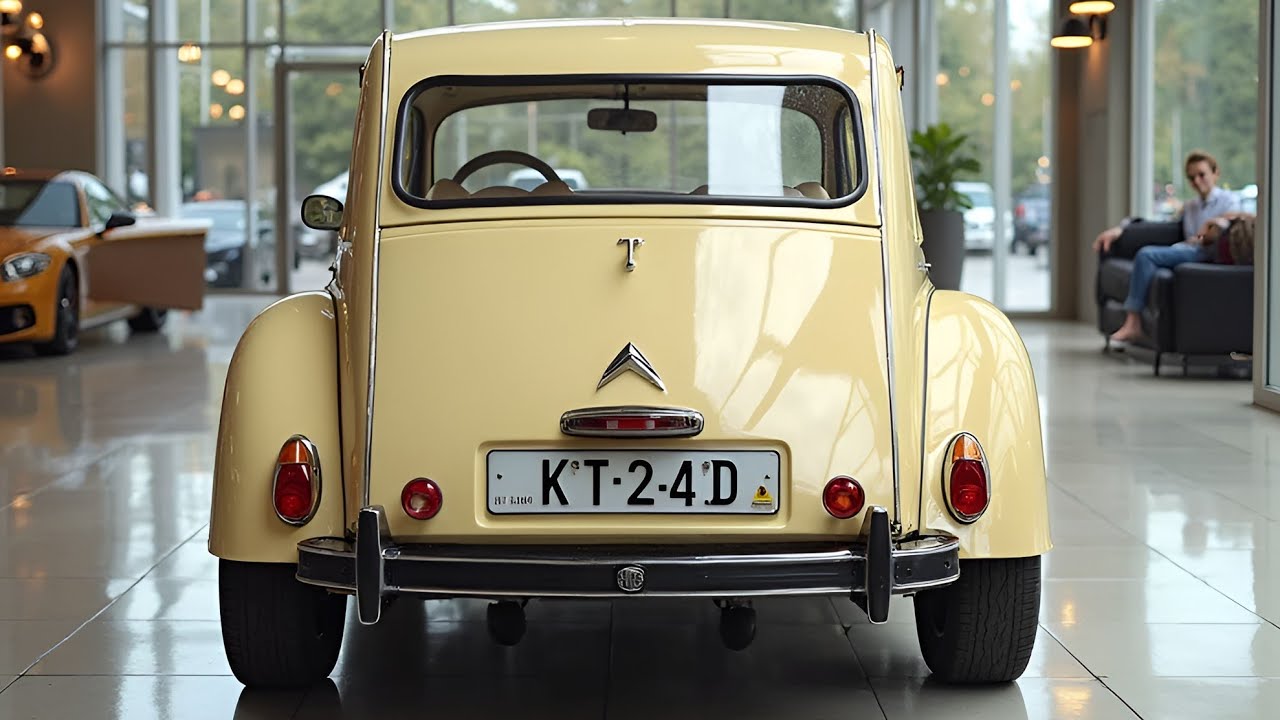 Le Retour d'une Légende : La Citroën 2CV 2025 Réinvente l’Icône Française!"
