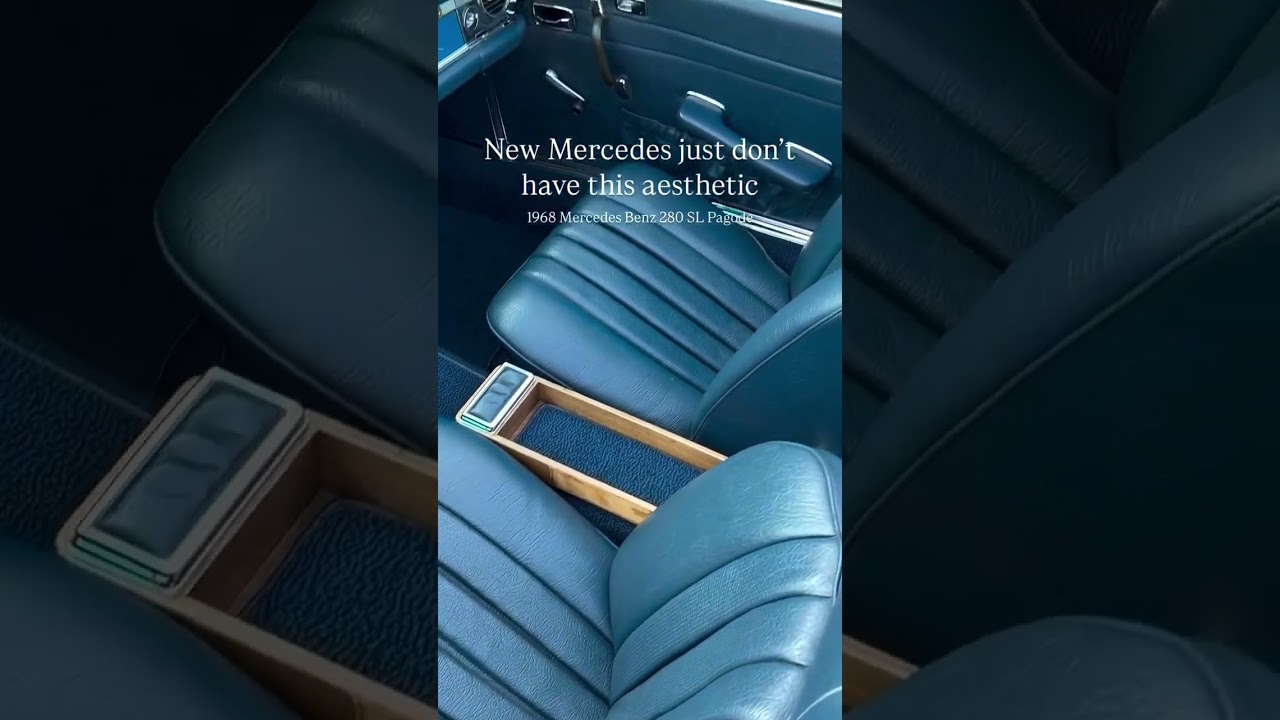 𝐄𝐱𝐩𝐞𝐜𝐭𝐞𝐝! 1968 Mercedes-Benz 280 SL Pagode “Manual” ✨