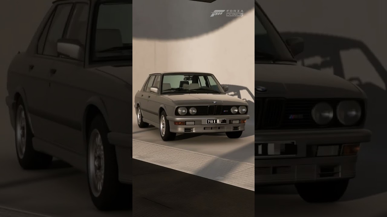 Retour aux Années 80 avec la M5 E28! ✨️