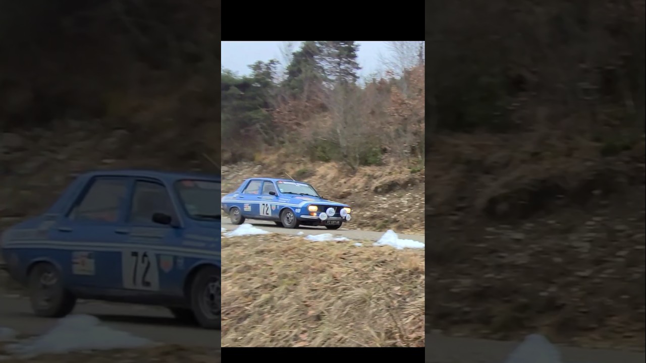 RENAULT 12 GORDINI (RALLYE MONTE-CARLO HISTORIQUE 2025)
