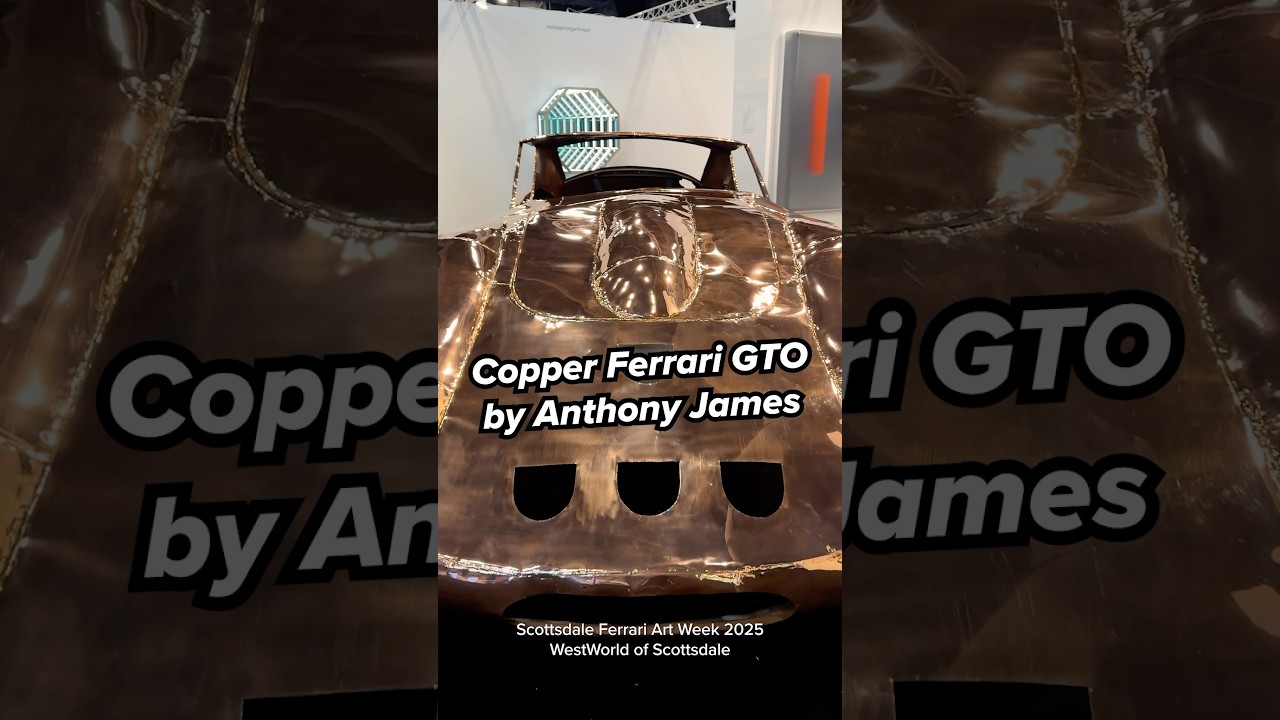 Copper Ferrari 250 GTO by Anthony James