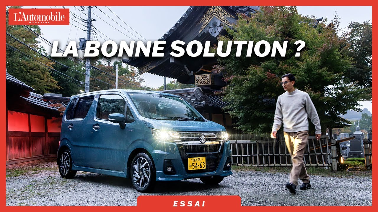 On veut des Kei Cars en Europe ! Essai Suzuki Wagon R 2025