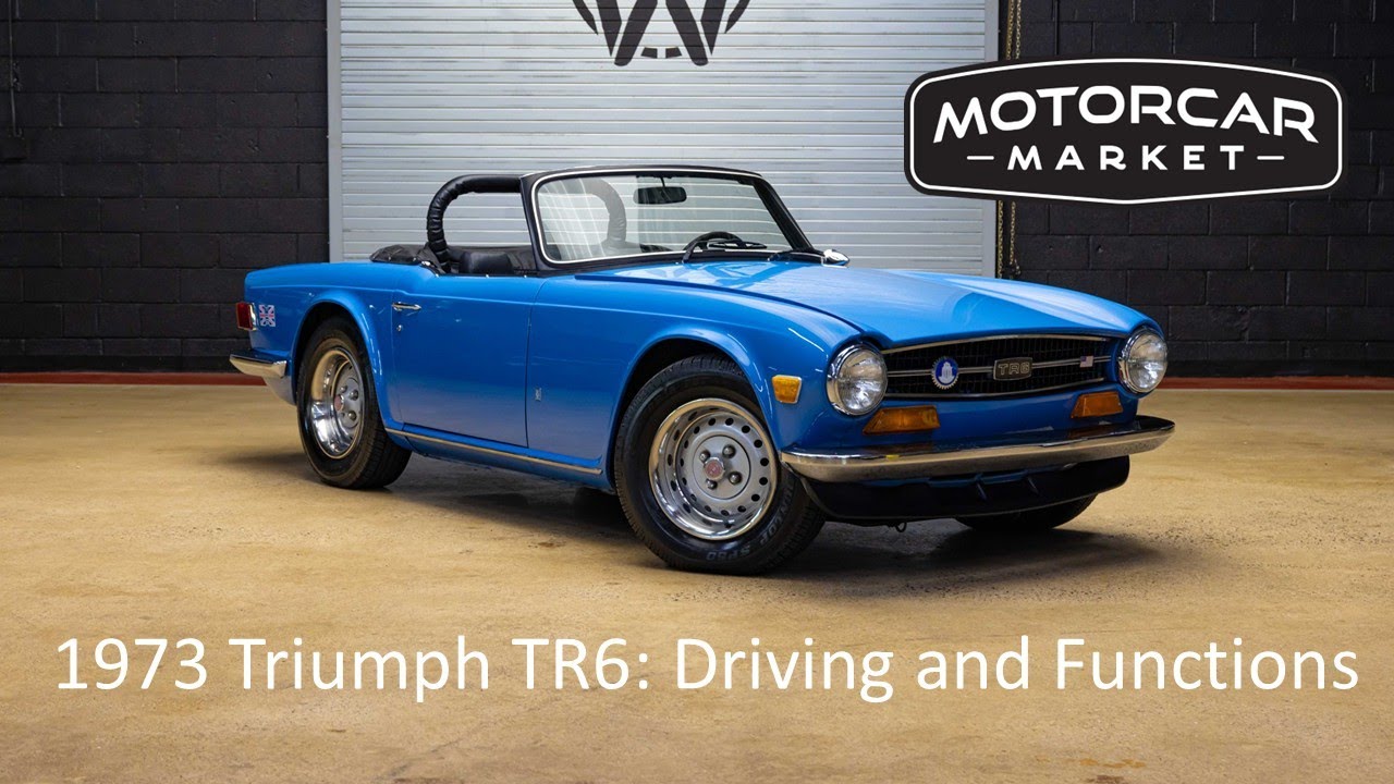 1973 Triumph TR6: Driving and Functions