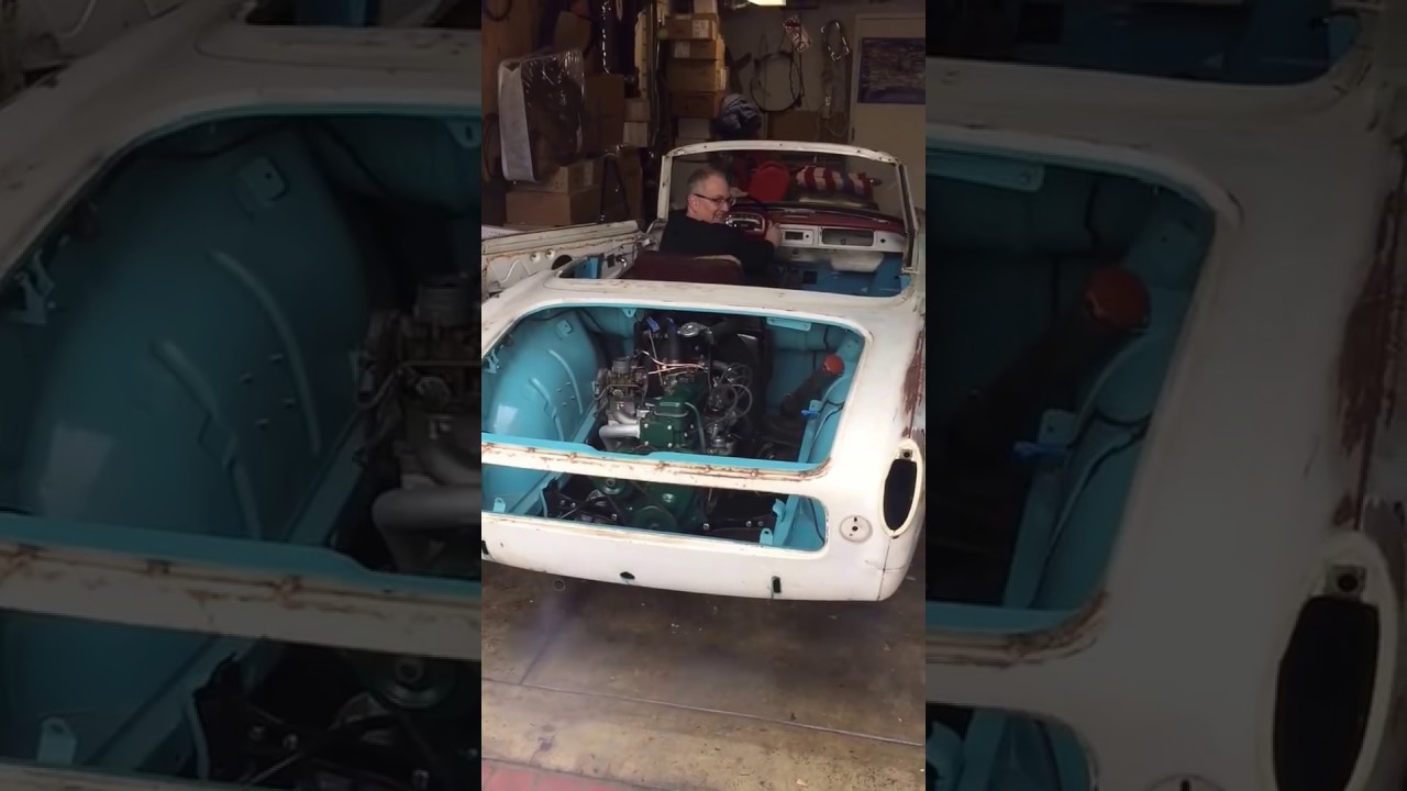 1960 Renault Caravelle Engine Starting