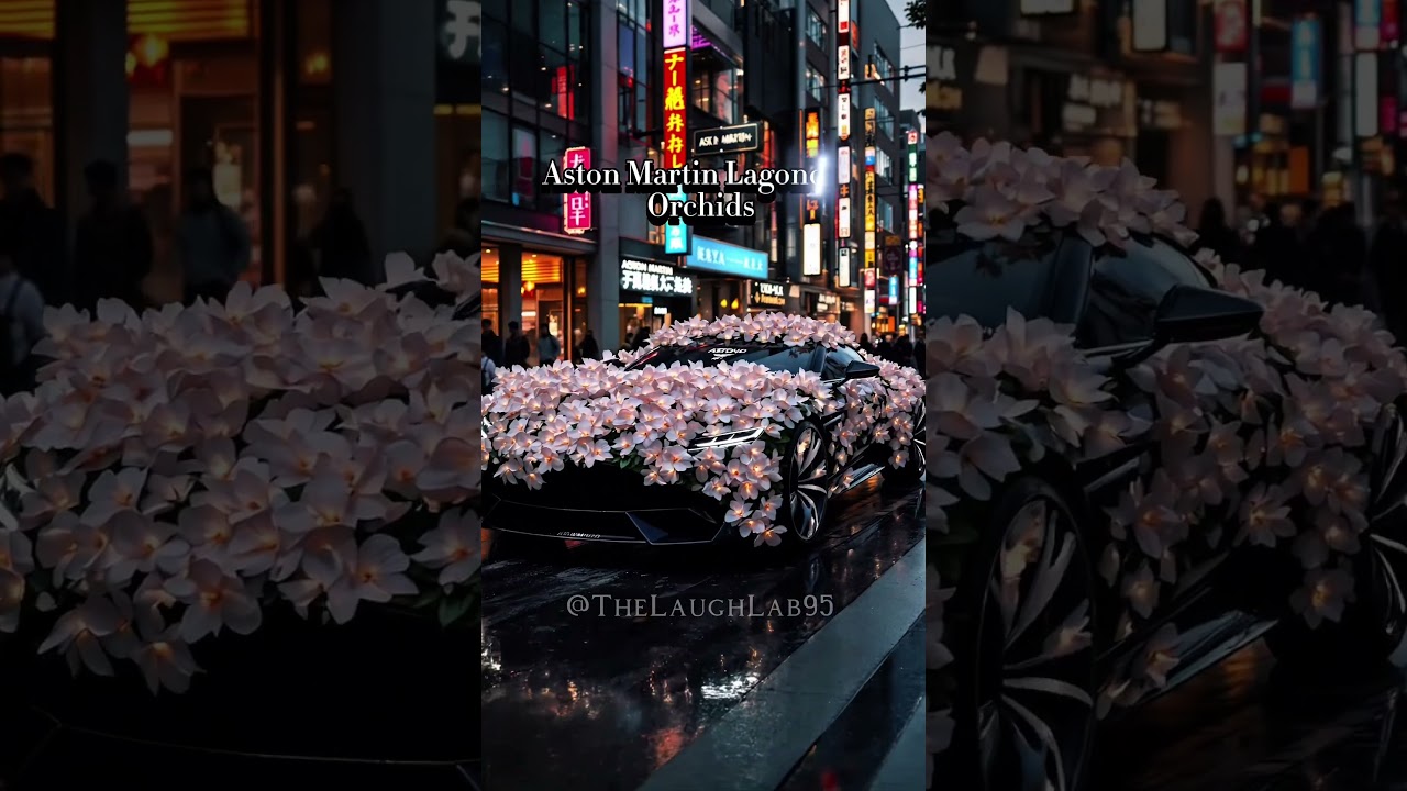 Is This the Coolest Car Covered in Flowers?