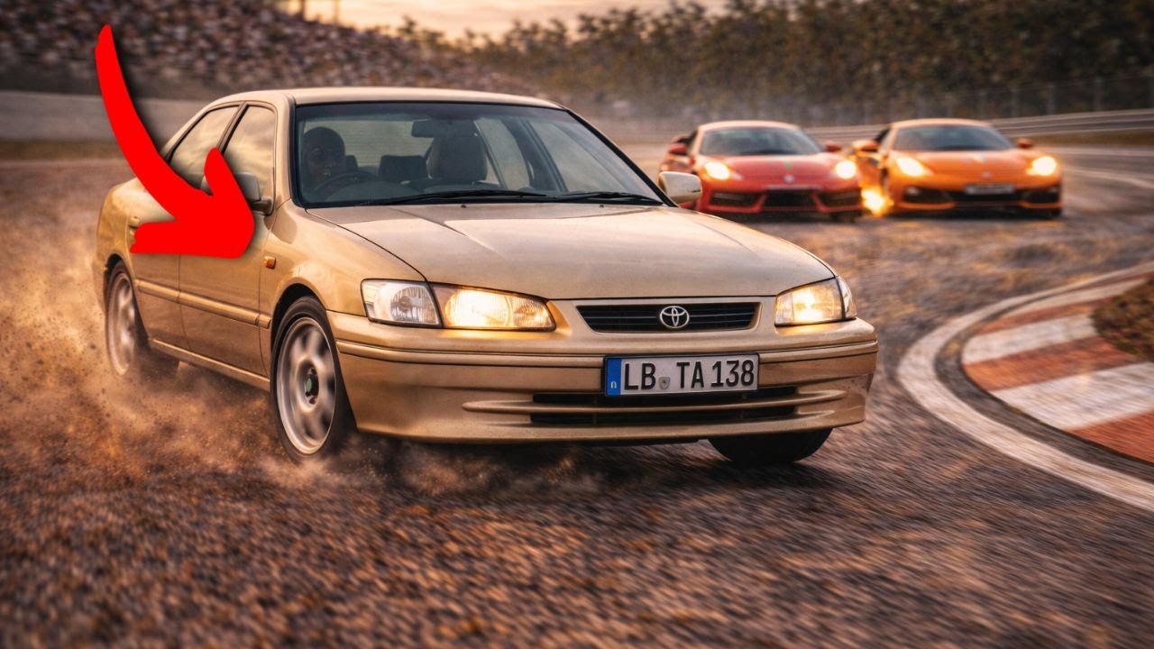 Pourquoi Cette Berline Toyota « Ennuyeuse » A Humilié des Supercars Exotiques en Europe