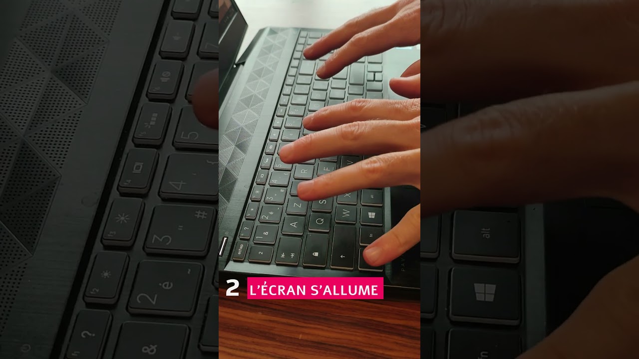 LA technique rapide pour allumer n'importe quel ordinateur #tech #informatique #pc #macbook #hp