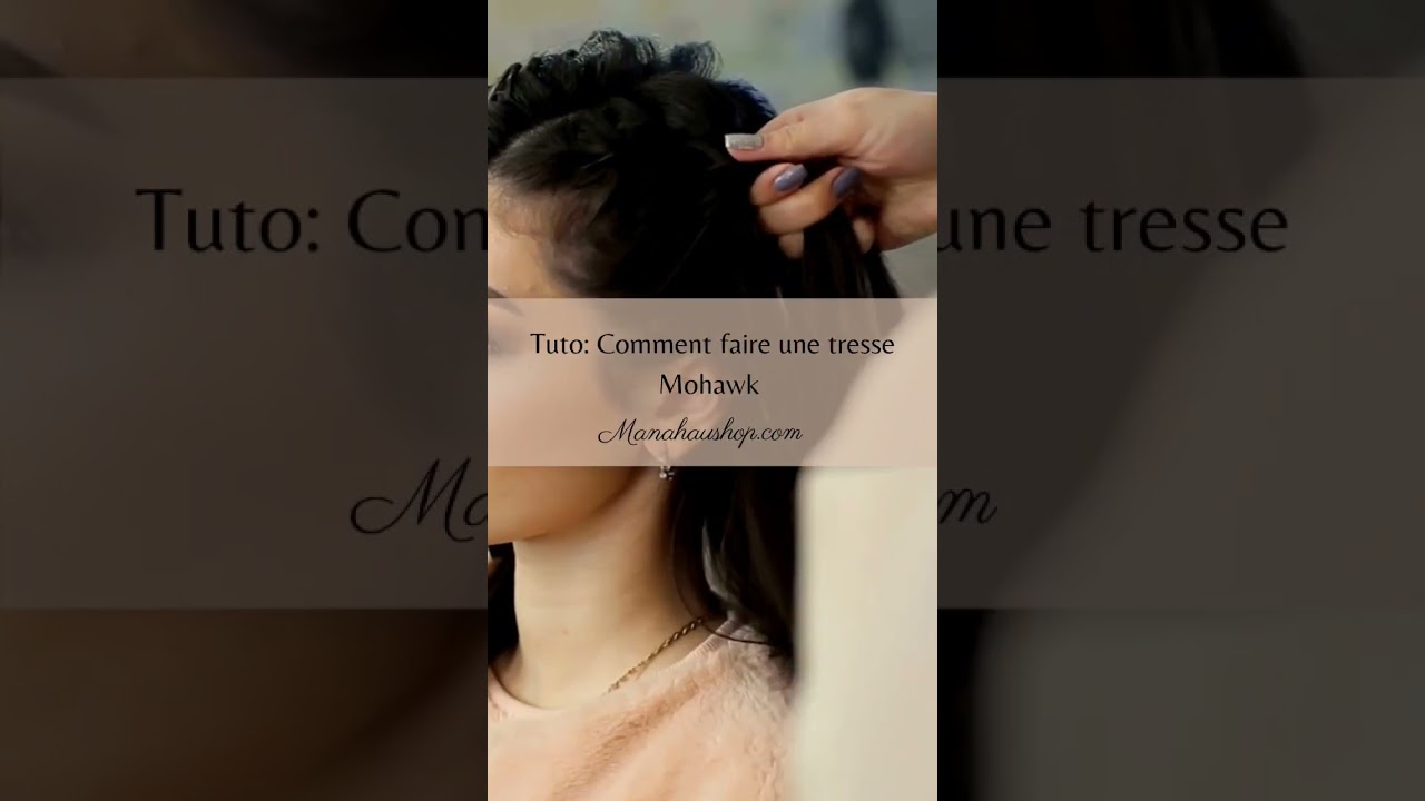Tresse bohème #manahaushop #boheme #coiffurefacile #tuto