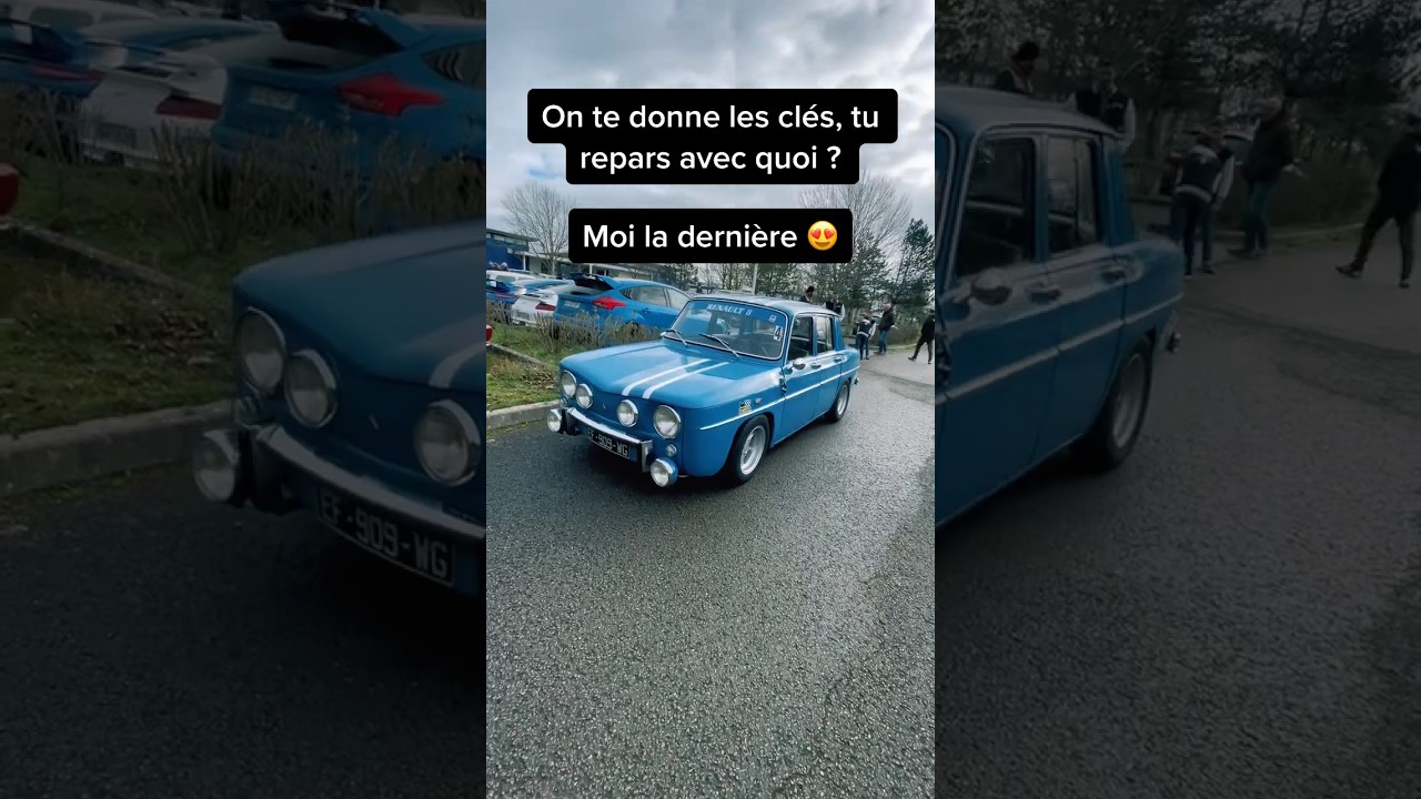 Je te donner une de ces voitures anciennes, tu repars avec laquelle ? 😎