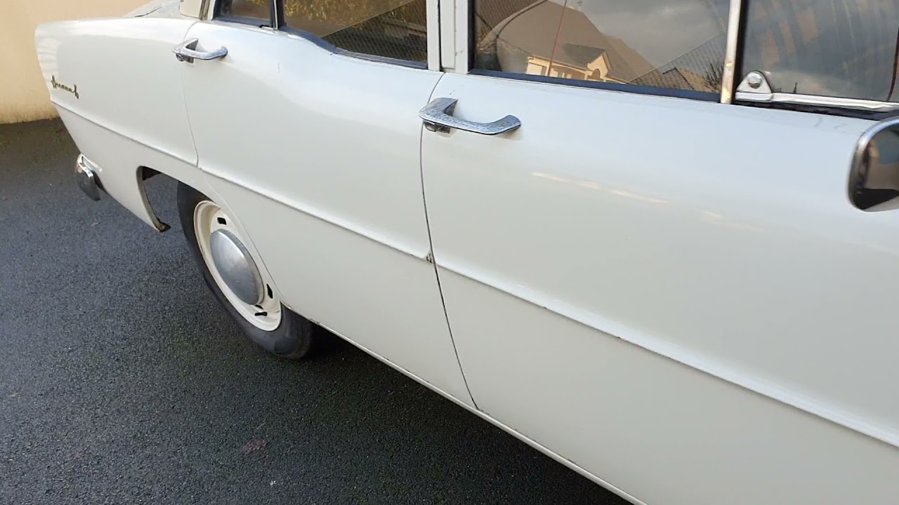 Simca Ariane 4 de 1959/Tour du Propriétaire après  Hivernage!