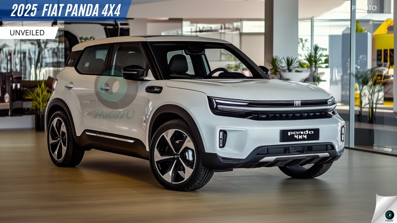 New 2025 Fiat Panda 4x4 Unveiled - The king of the European B-segment automotive market!