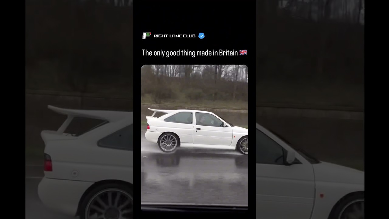 Ford Escort RS Cosworth in the Rain 🌧🔥