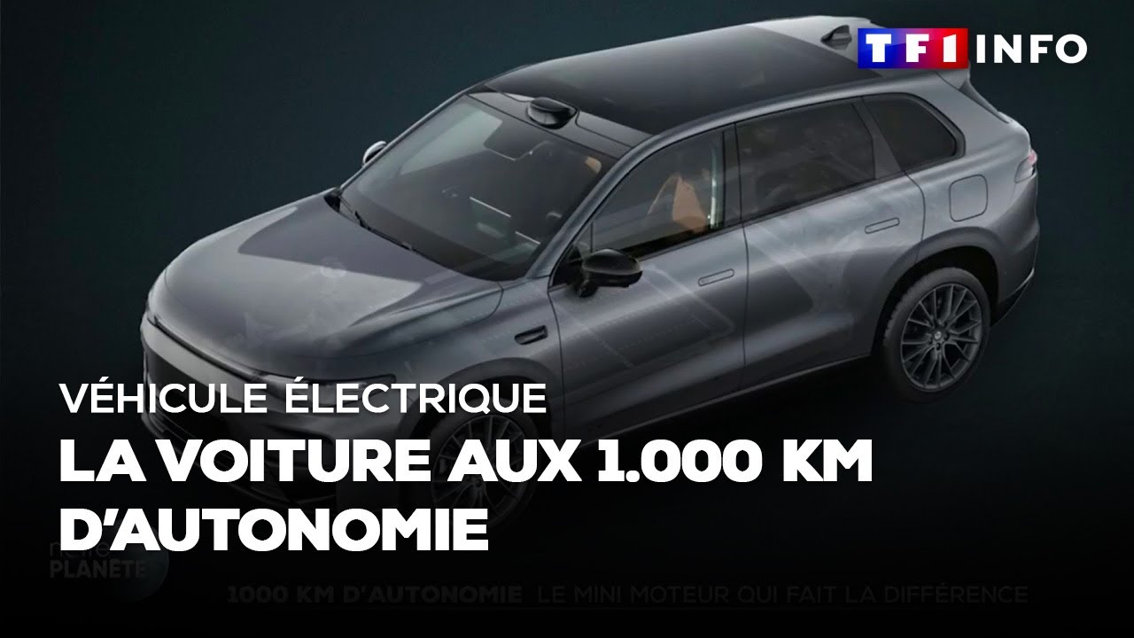 Véhicule électrique : la voiture aux 1.000 km d'autonomie｜TF1 INFO