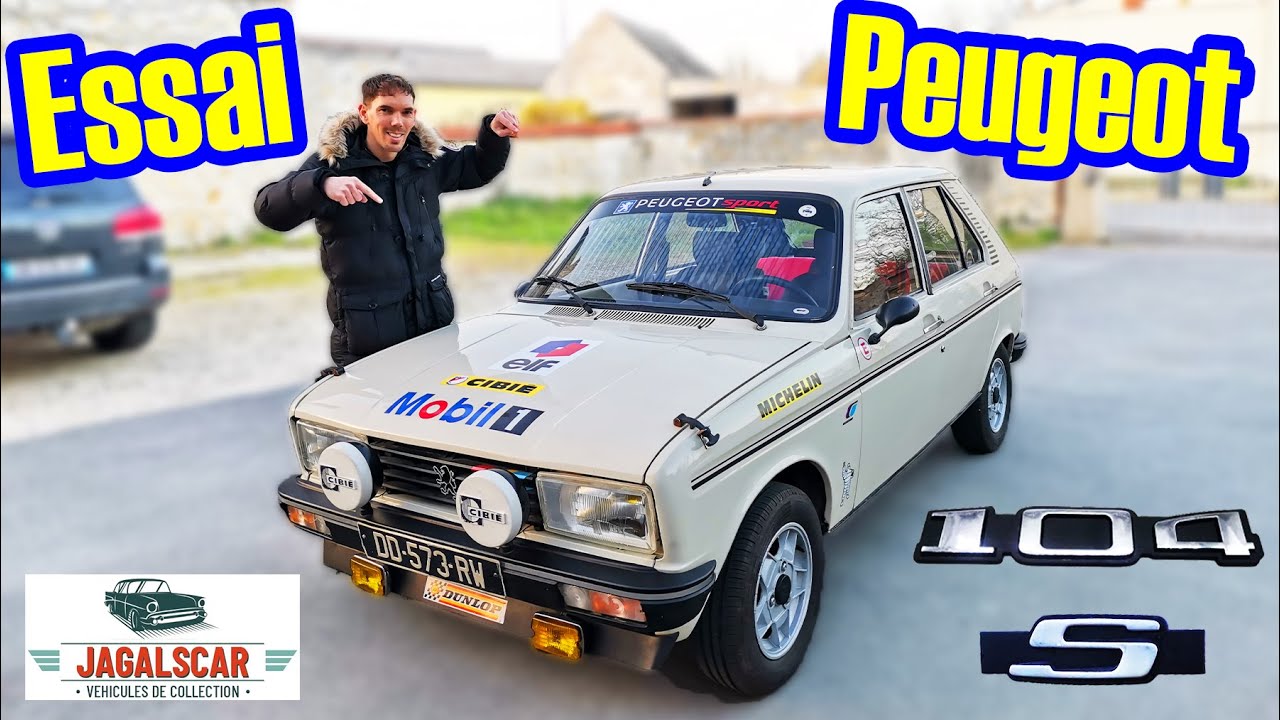 Essai Peugeot 104 S - Petite Berline Sportive Nostalgique !