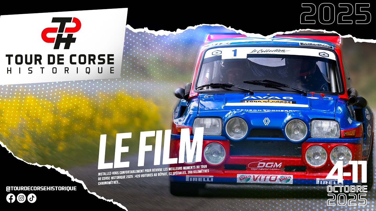 Tour de Corse Historique 2025 - Le Film
