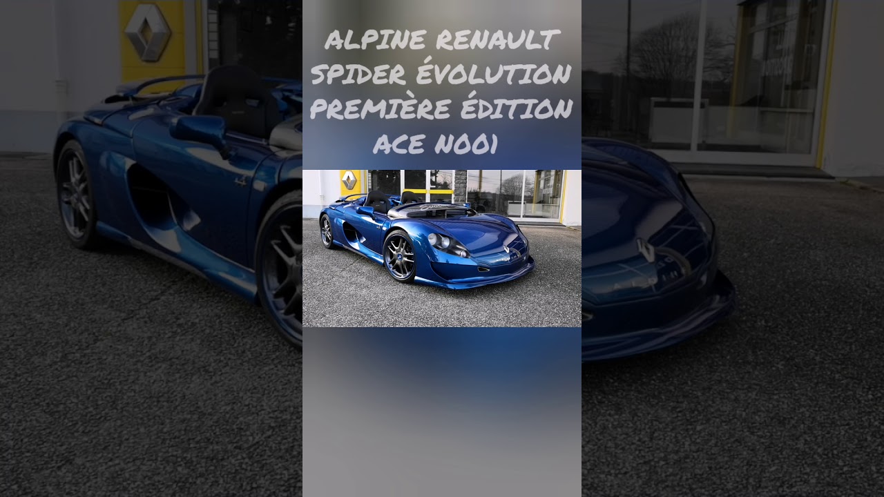 SPIDER RENAULT SPORT ACE 001 2019