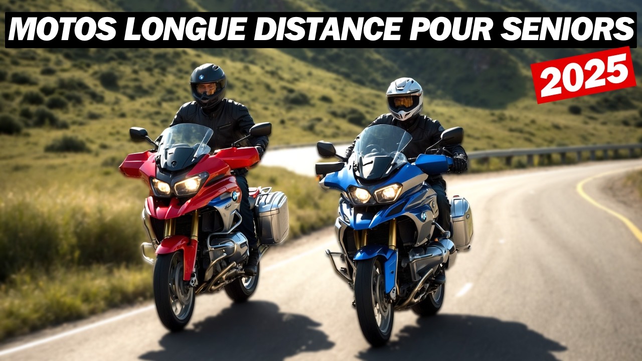 Les 7 meilleures motos 2025 pour les longs voyages | motard Senior