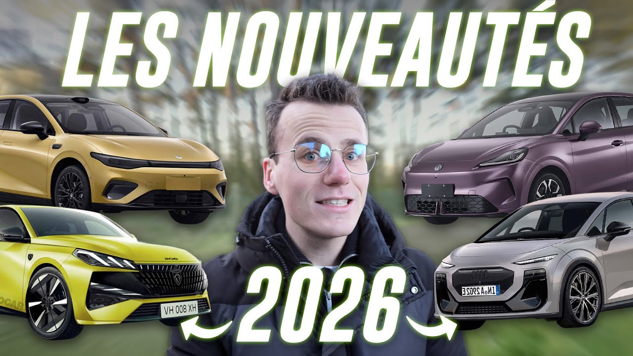 Le TOP des nouveautés électriques de 2026 !  🚗⚡️