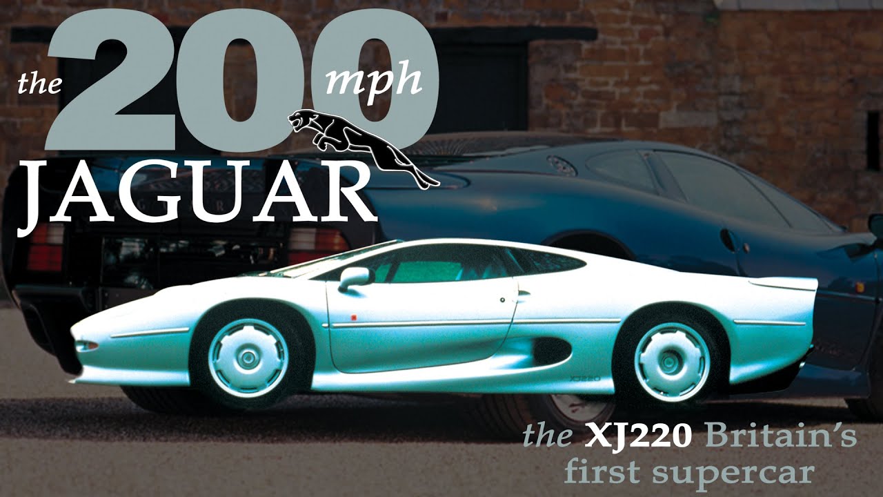 The Jaguar XJ220 Story | Britain's First Supercar