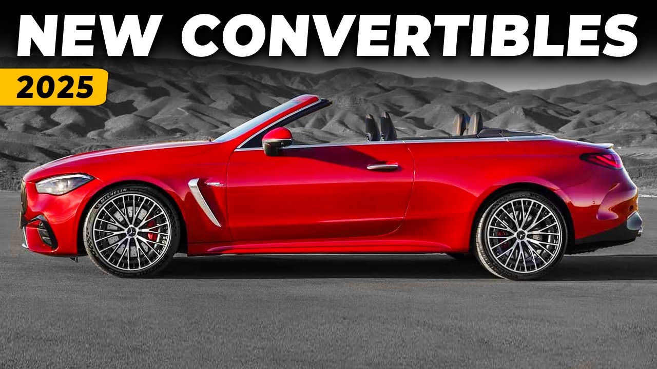 10 New Convertible Cars 2025