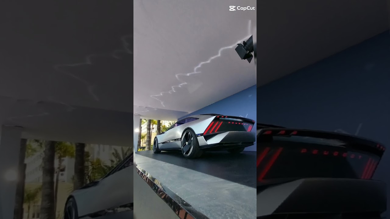 La Peugeot du futur au Festival de Cannes 2025 ! #shorts #PeugeotInception
