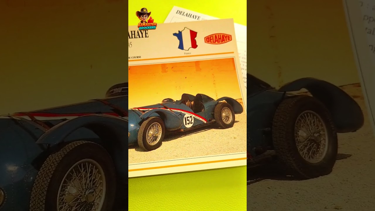 Delahaye 145 une icône du sport automobile d’avant-guerre 🏆 #ficheauto #automobile #delahaye