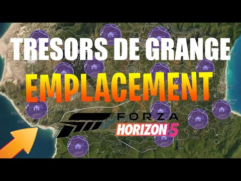TROUVER TOUS LES TRESORS DE GRANGE EMPLACEMENT FORZA HORIZON 5 ALL BARN TREASURES LOCATIONS FH5