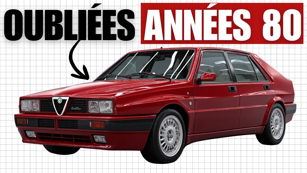 10 voitures oubliées des années 80 qui étaient vraiment brillantes