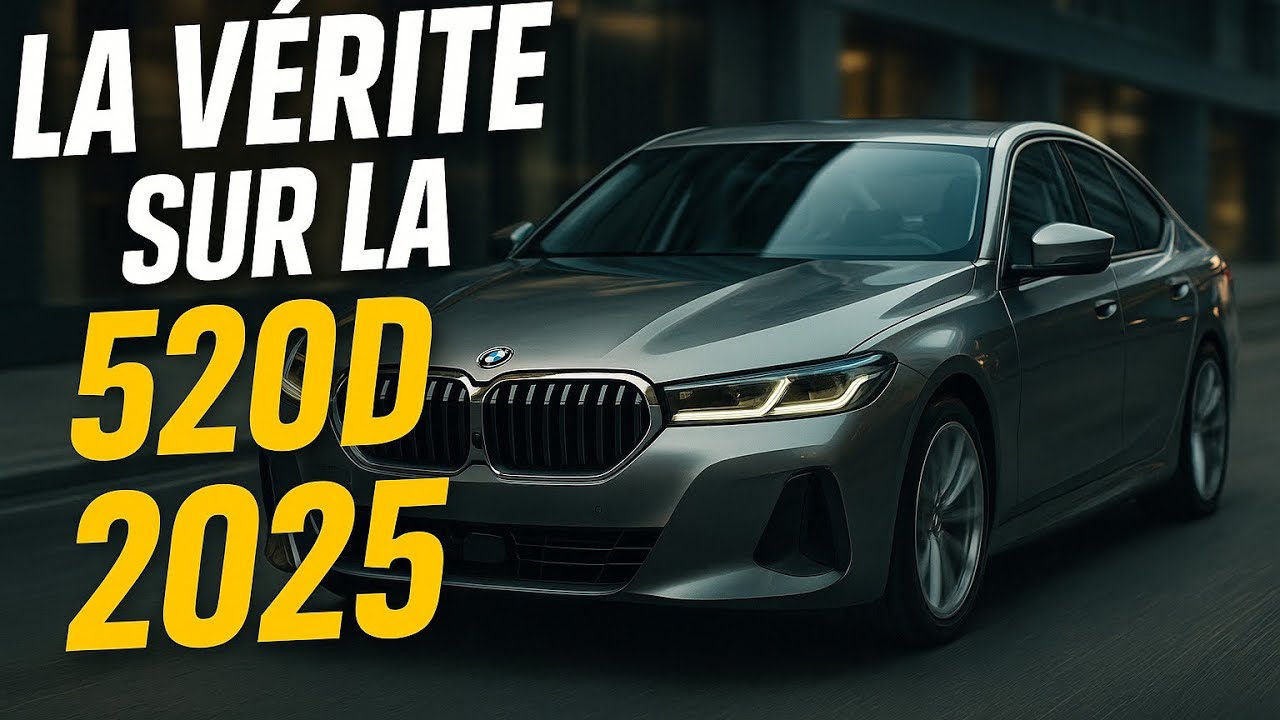 "BMW Série 5 520d 2025 : La vérité CHOC sur cette berline trop sous-estimée 😳🚗"
