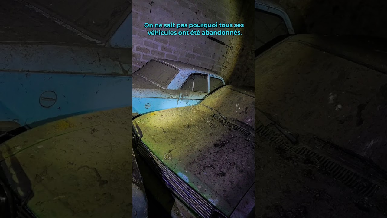 Urbex Une Collection d'Anciennes Voitures Abandonnées #urbex #daxetmissy_urbex #abandonedplaces