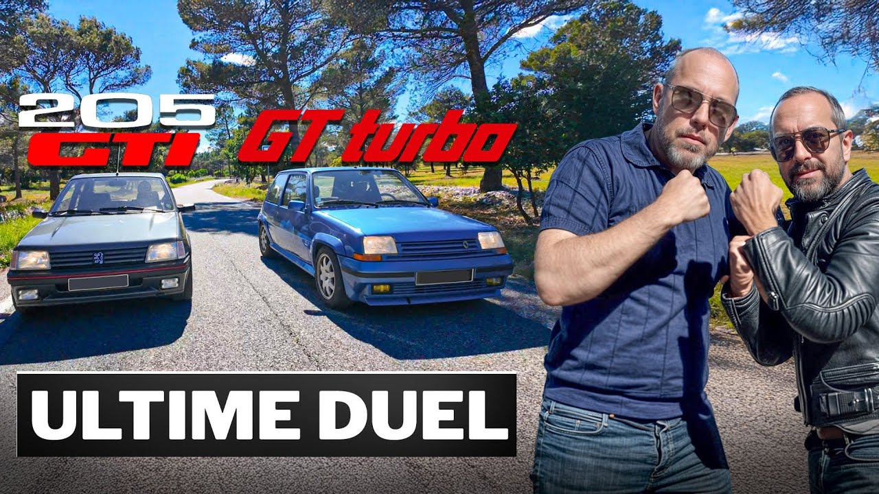 205 GTI 130cv vs Super 5 GT Turbo : Battle sous tension !
