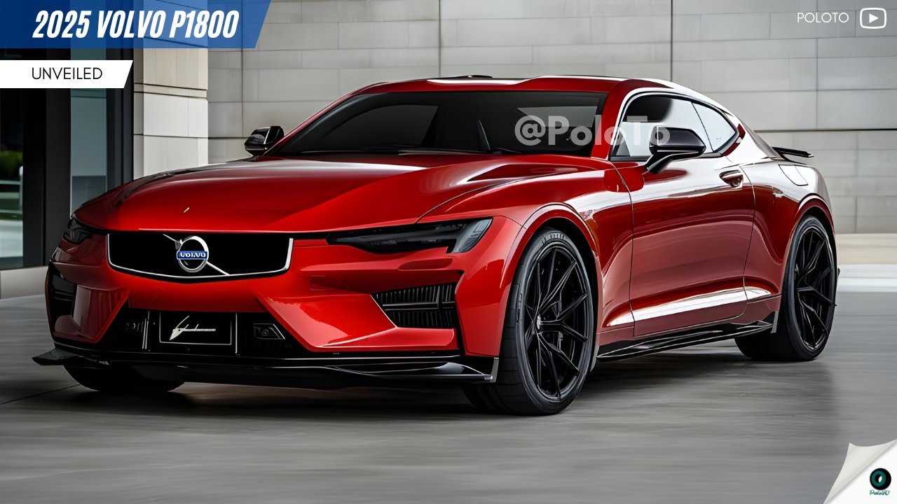 2025 Volvo P1800 Unveiled - beautiful design and a long history of excellence!