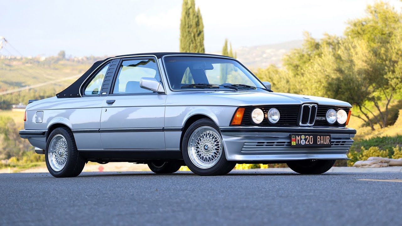 1981 BMW 323i BAUR Driving Experience