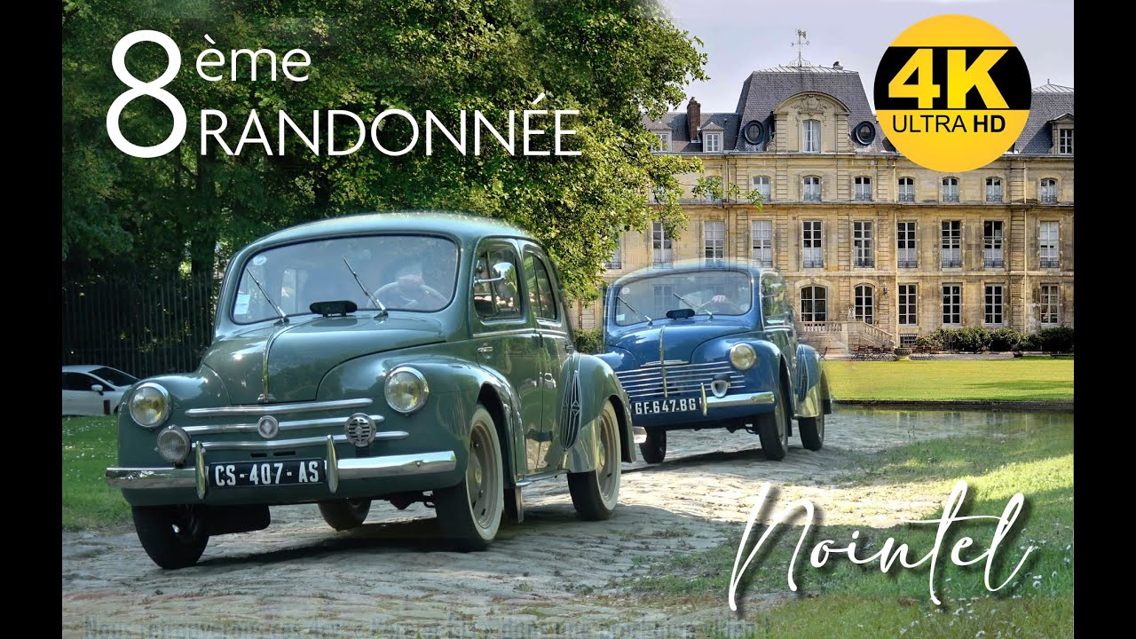 VOITURES ANCIENNES  au Château de Nointel - Chateauform -  French car assembly