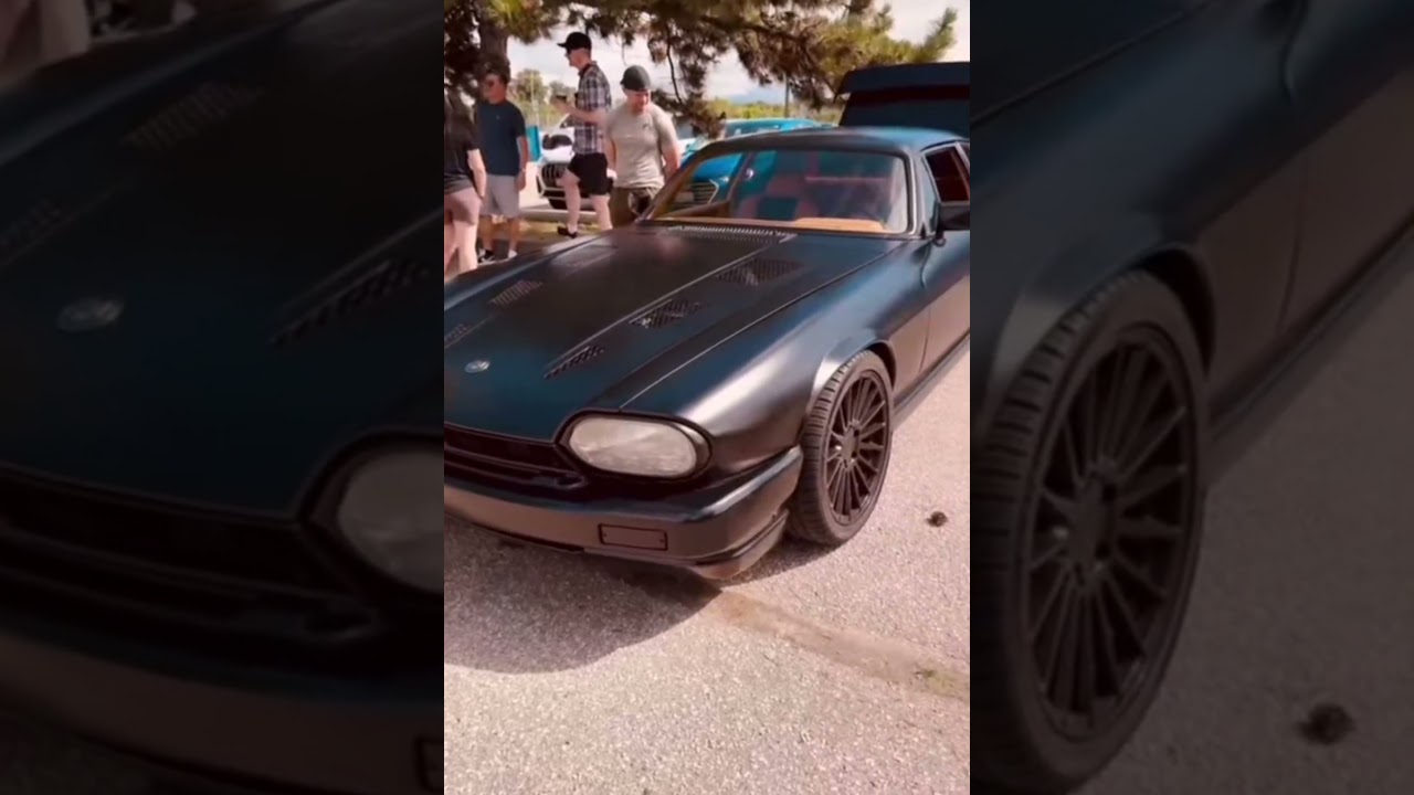 Black mat XJS V12 Jaguar. #v12 #jaguar
