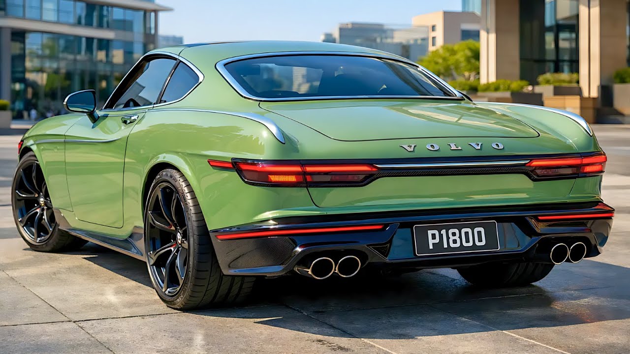2026 Volvo P1800 Is BACK...and The Most Beautiful Car Sweden Has Ever Built!