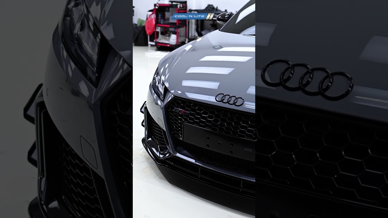 AUDI TT RS with with an upgraded comfort