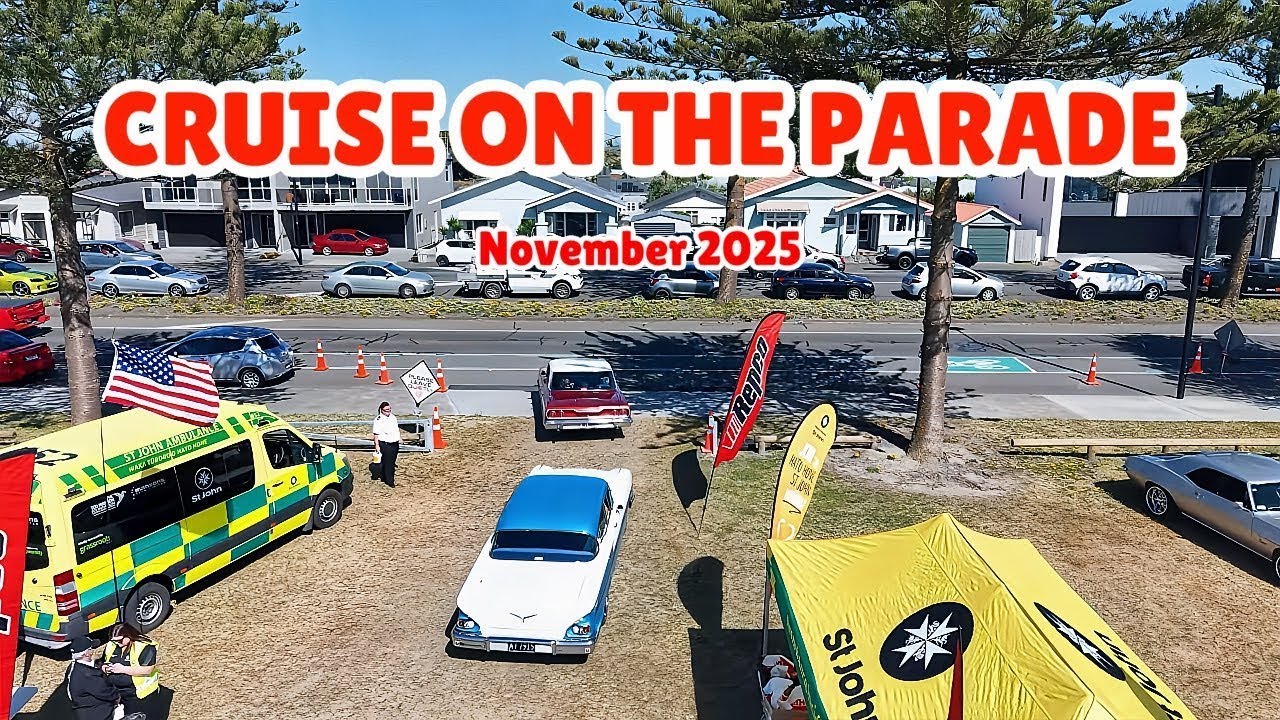 Cruise on the Parade 2025 | Napier Classic & Custom Car Meet Highlights