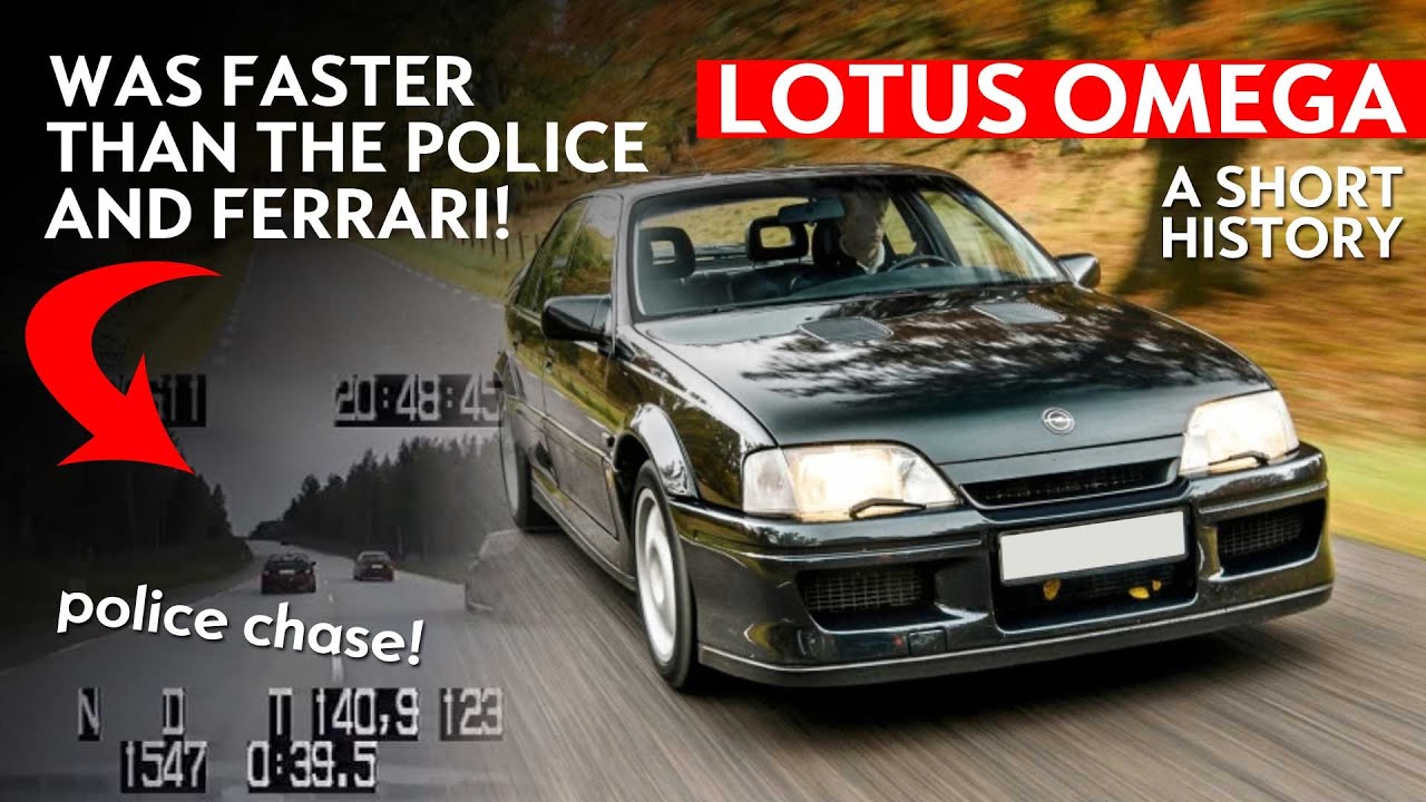 This Sleeper Car Shamed Ferrari – Lotus Omega / Vauxhall Carlton