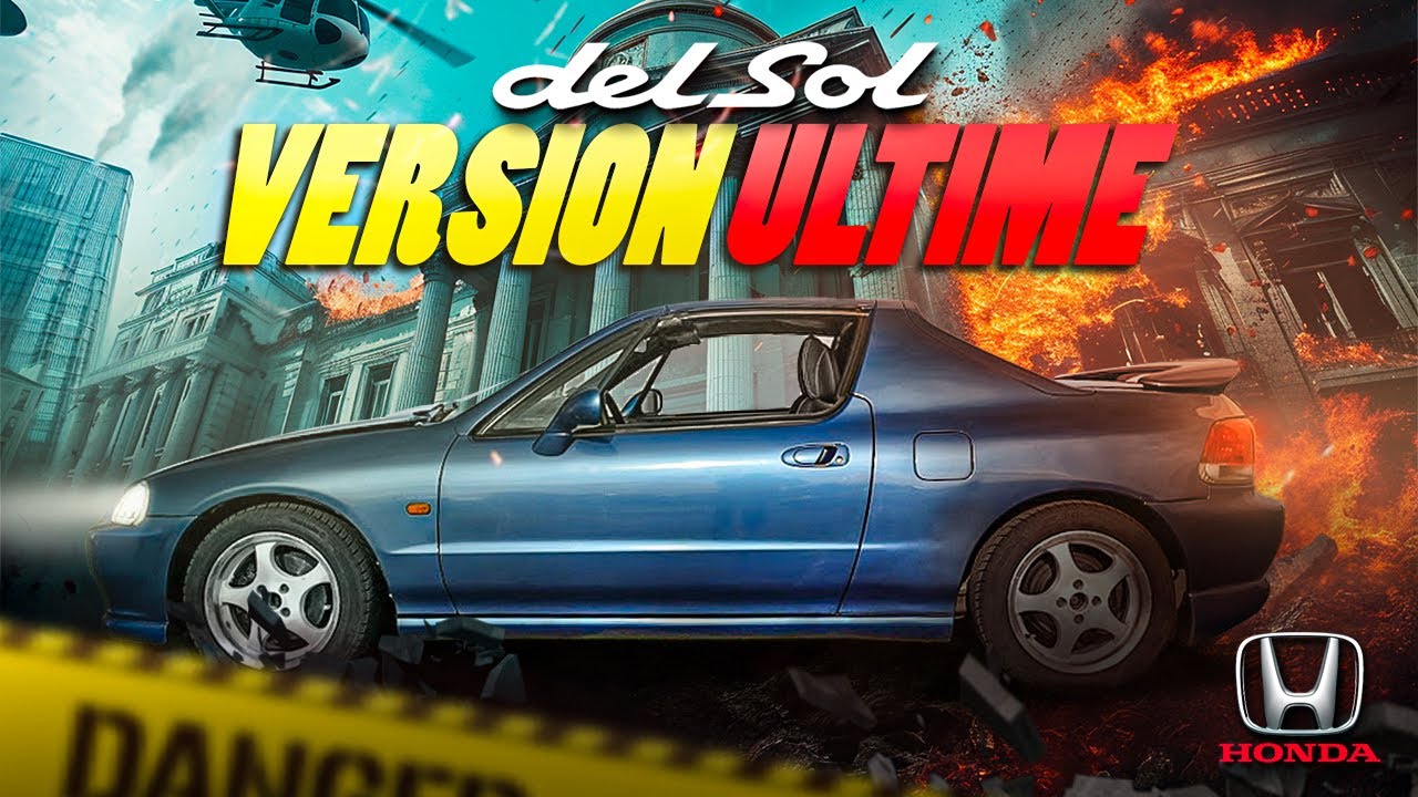 La Honda crx DelSol VTi : LA VERSION ULTIME de ce Coupé Légendaire ! 🔥🇯🇵