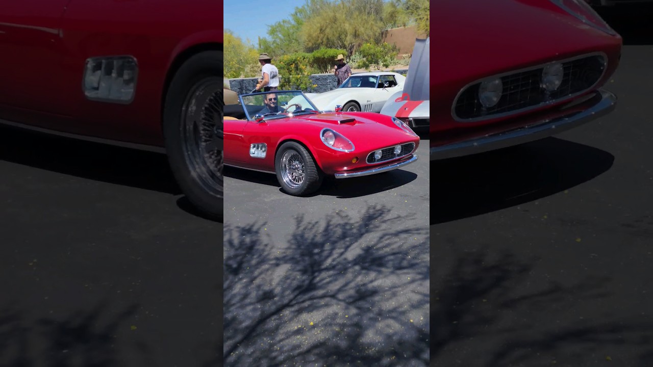 Ferrari 250 gt California that's very rev happy #exhaust #sound #v12 #exotic #vintage #classy