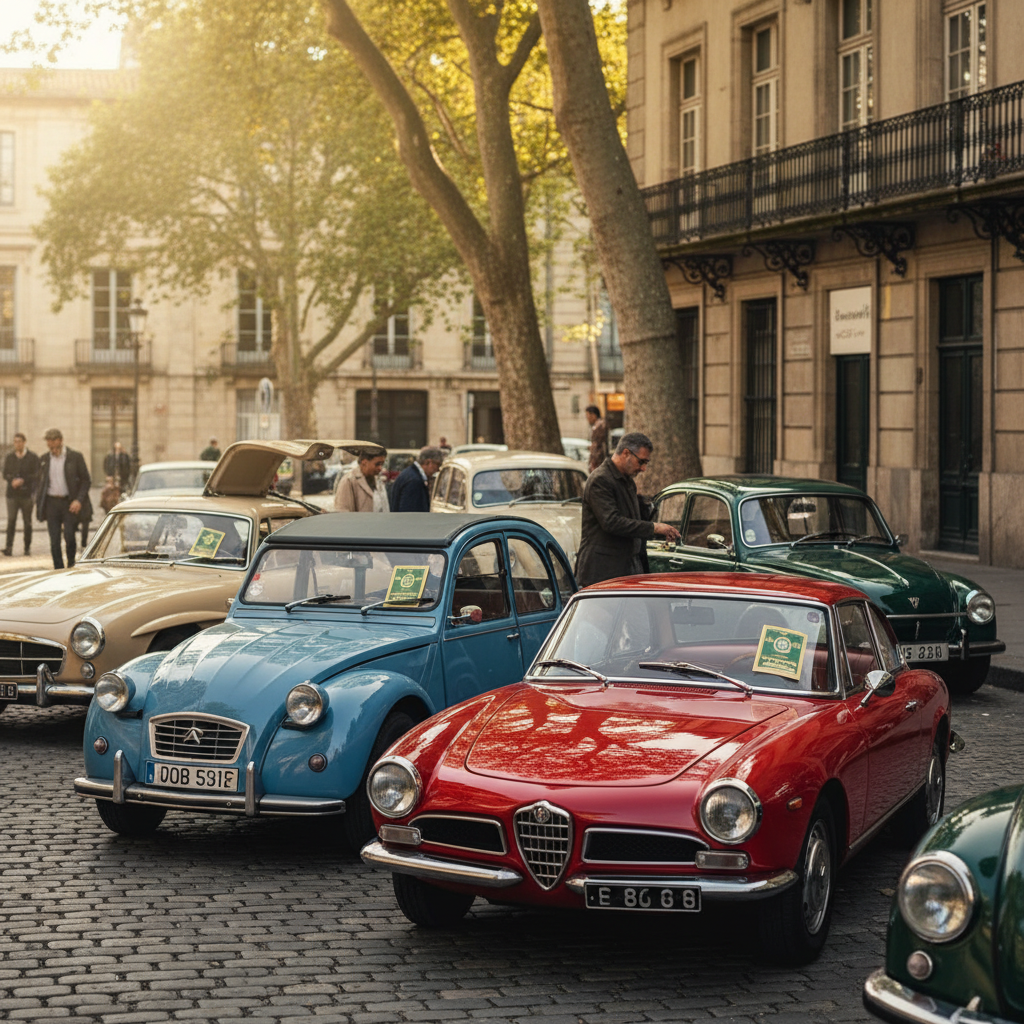 découvrez la vignette officielle à 1 € qui révolutionne la préservation des voitures anciennes en leur redonnant vie et en facilitant leur circulation.