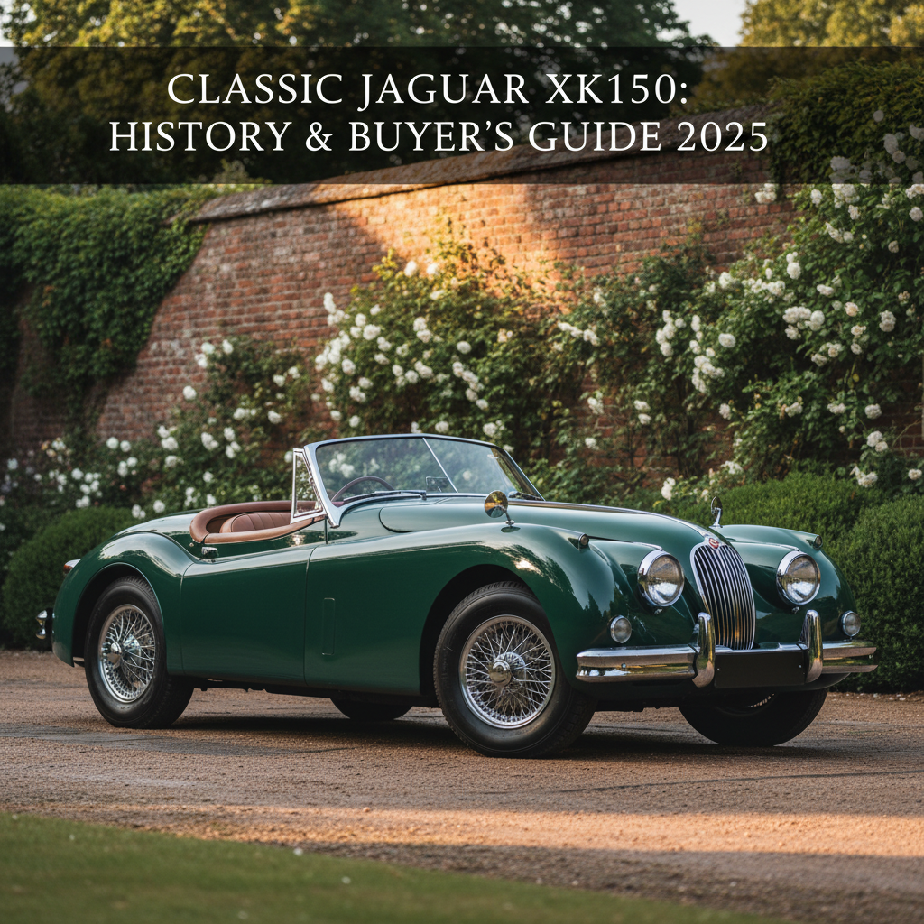 découvrez l’histoire fascinante de la jaguar xk150 3.4l s roadster, ses caractéristiques emblématiques et tous les conseils pour réussir votre achat en 2025. un guide complet pour amateurs et collectionneurs de voitures de légende.