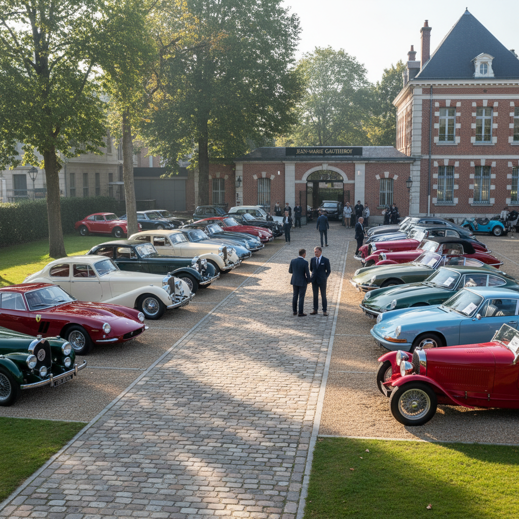 jean-marie gautherot propose une liquidation exceptionnelle de ses somptueuses voitures anciennes à des prix imbattables. ne manquez pas cette occasion unique d'acquérir des modèles rares à tarif cassé.