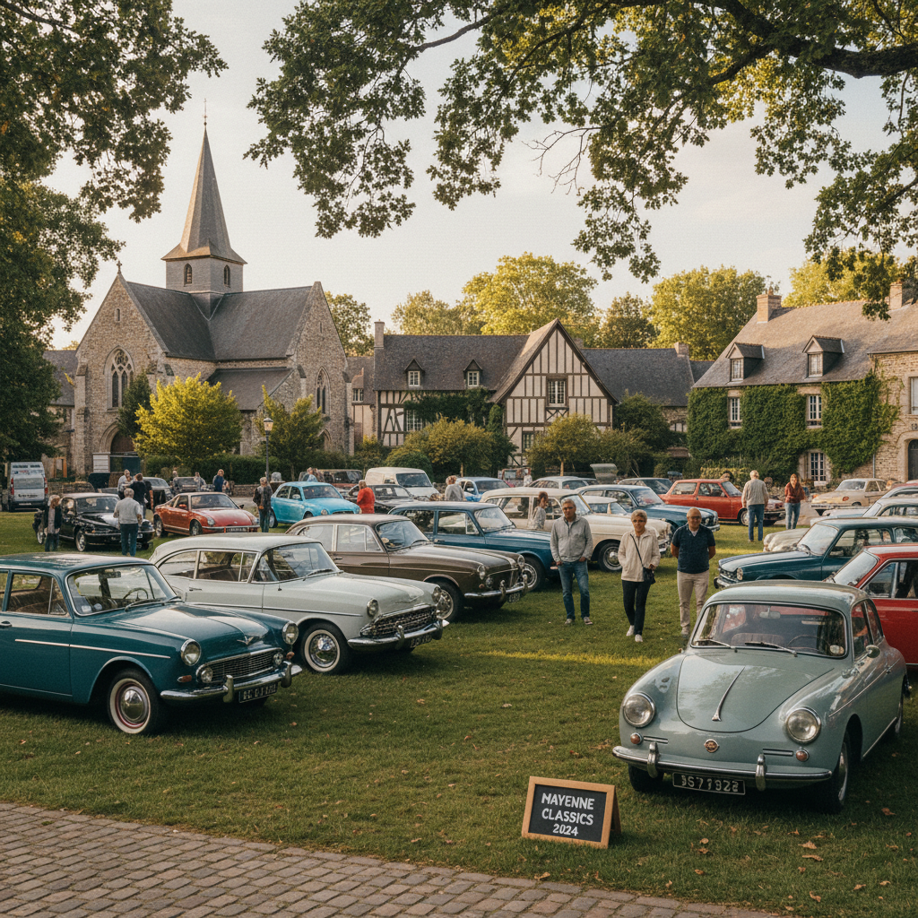 découvrez comment l'automobile reflète notre histoire collective à travers le rendez-vous annuel des voitures de collection en mayenne ce week-end. un événement unique mêlant passion, patrimoine et élégance.