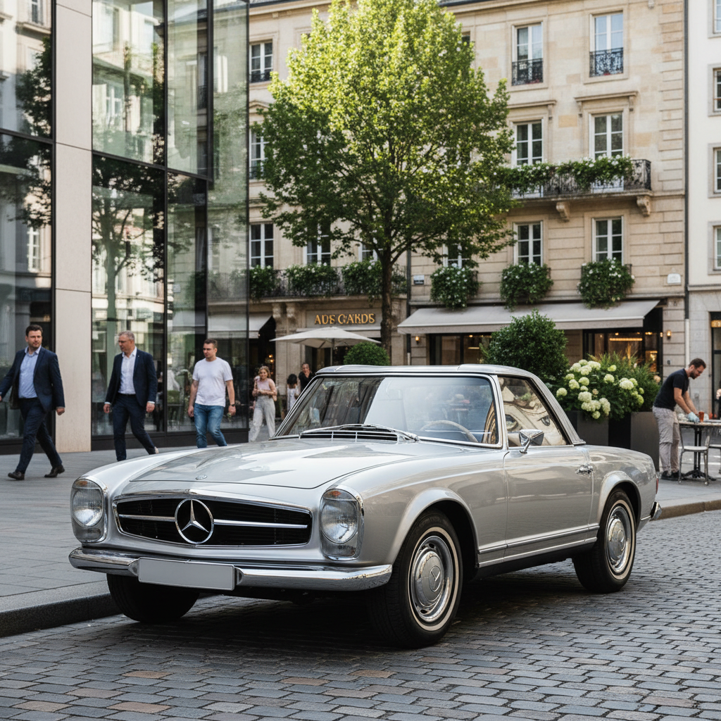 découvrez le prix estimé de la mercedes pagode en 2025, ses tendances de marché et les facteurs influençant sa valeur.